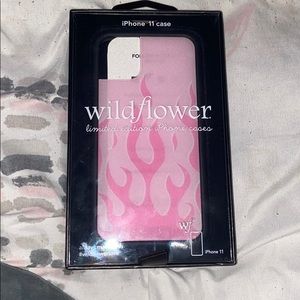 Wildflower Cases Pink Flames iPhone 11 Case NWT